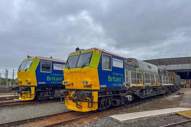 The new trains taking to the track to fight 'leaves on the line'