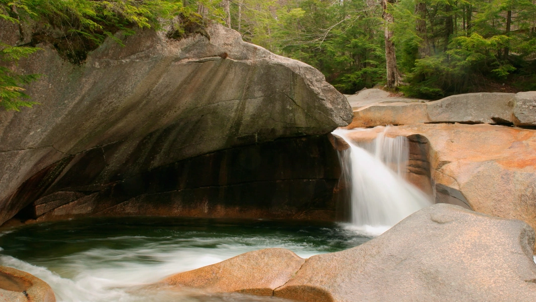 Natural wonders of Franconia Notch