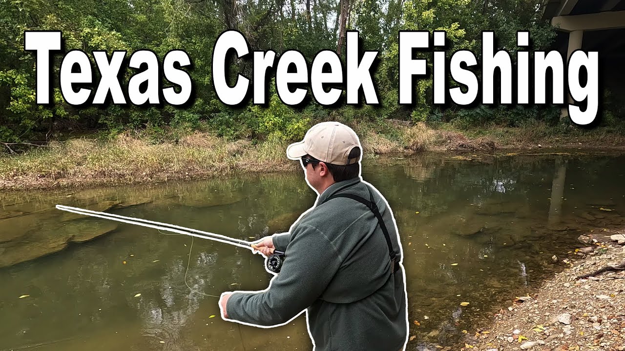 Fall bass fishing Texas creeks the clear water bite