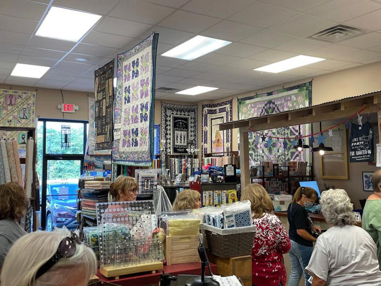 This 3,000-square-foot Missouri quilt shop is packed with fabric, kits ...
