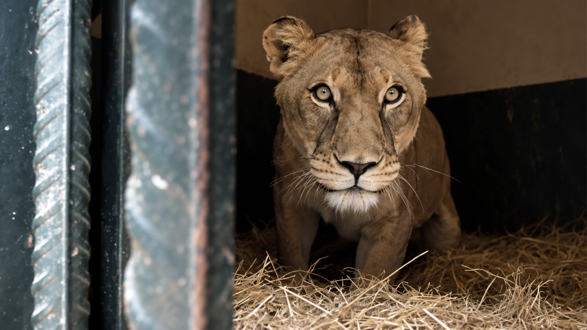 The lioness could not come home yet