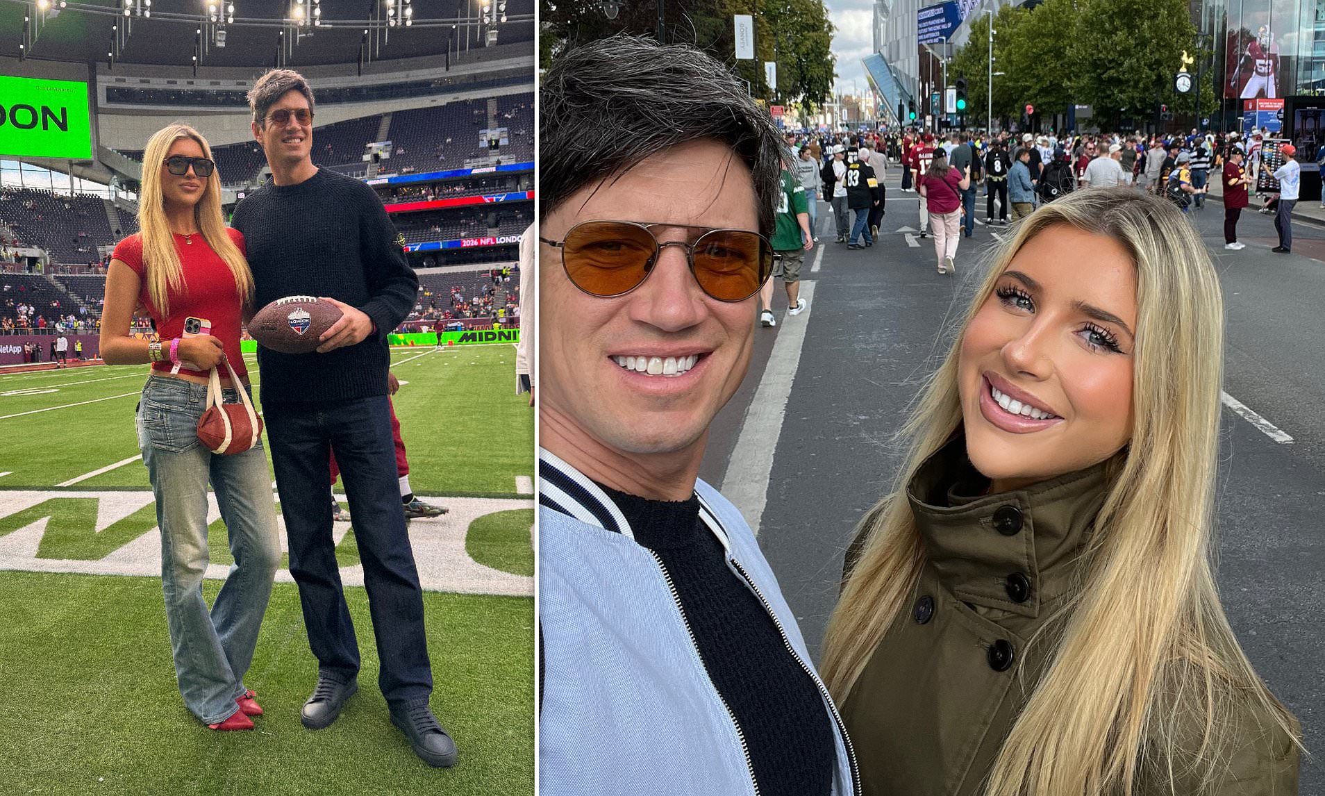Vernon Kay enjoys a day out with daughter Phoebe, 21, after Tess Daly ...