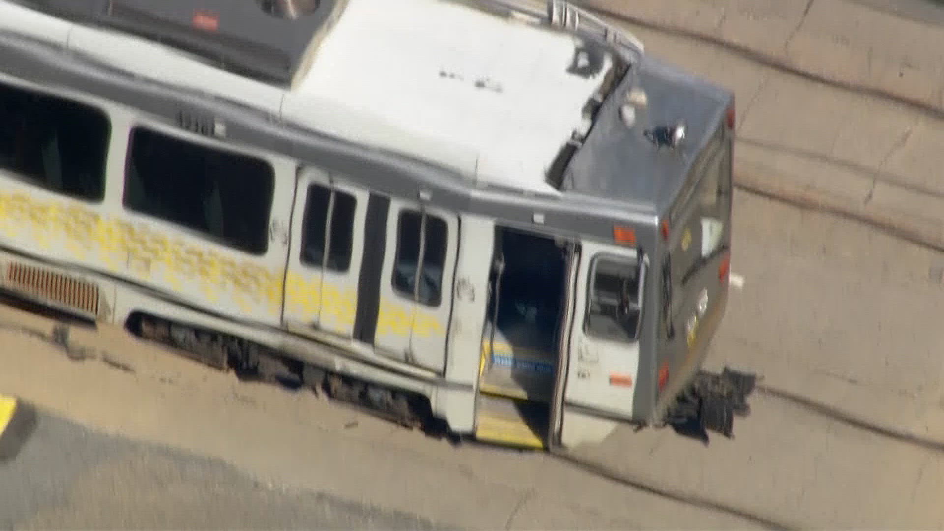 Pittsburgh Regional Transit light rail vehicle hit by car in Mt ...