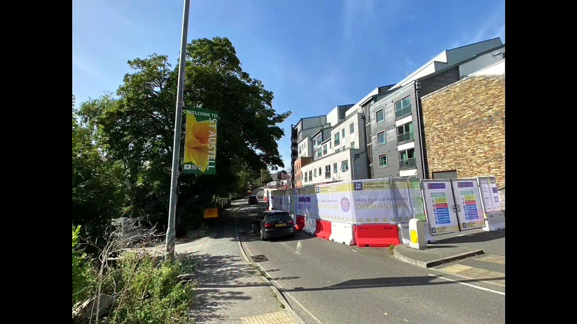 Huge recladding project under way in St Austell by Andrew Townsend and ...