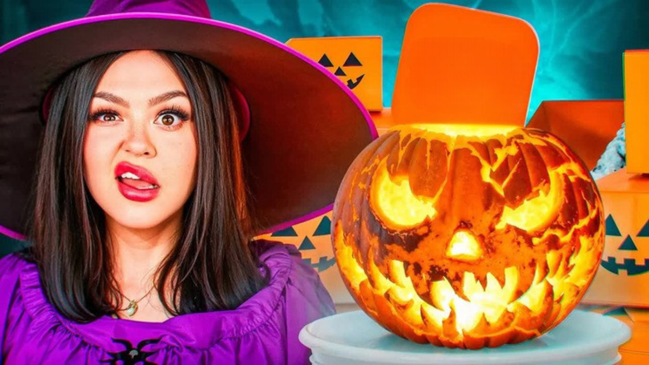 What's inside a Temu Halloween mystery box