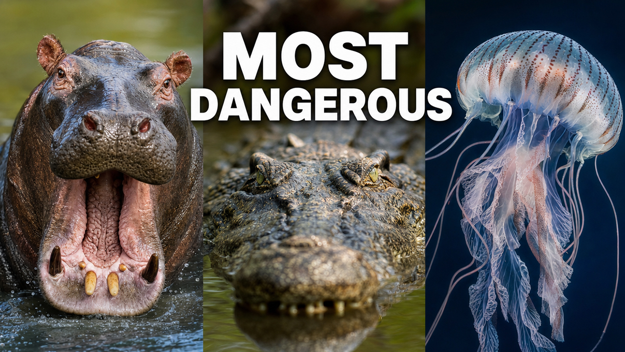 The 7 deadliest animals on Earth, ranked