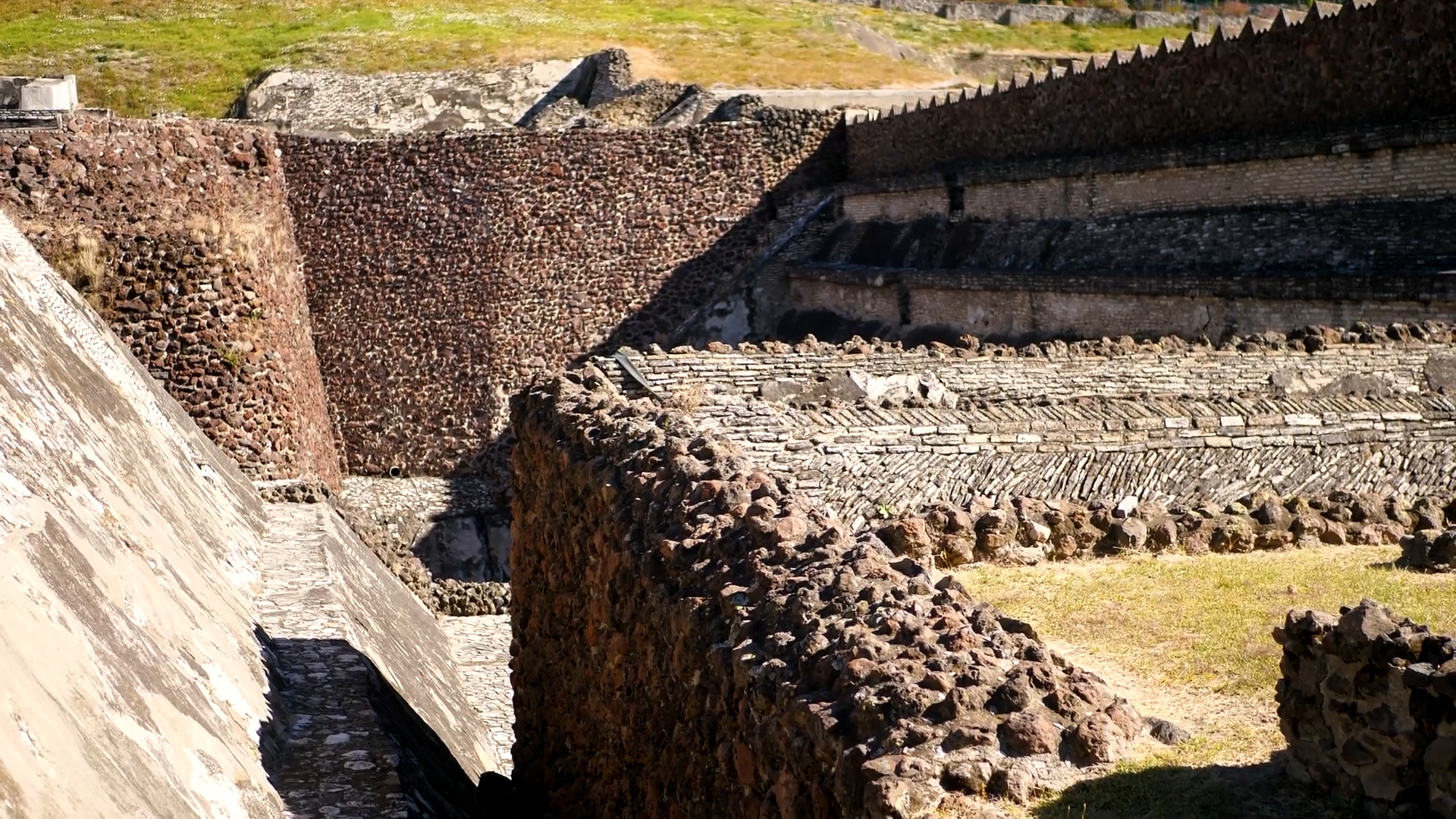 Why does the world's largest pyramid look like a hill?