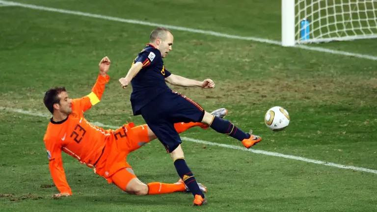 Andres Iniesta World Cup final 2010 Netherlands spain 07202026