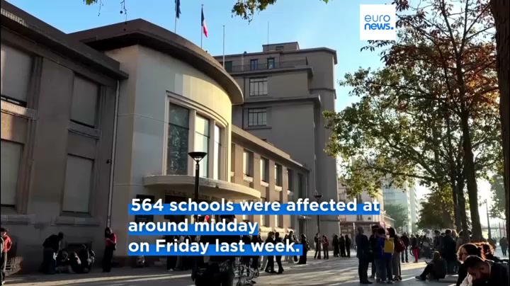 Student's hand blown off by police grenade as French school protests ...