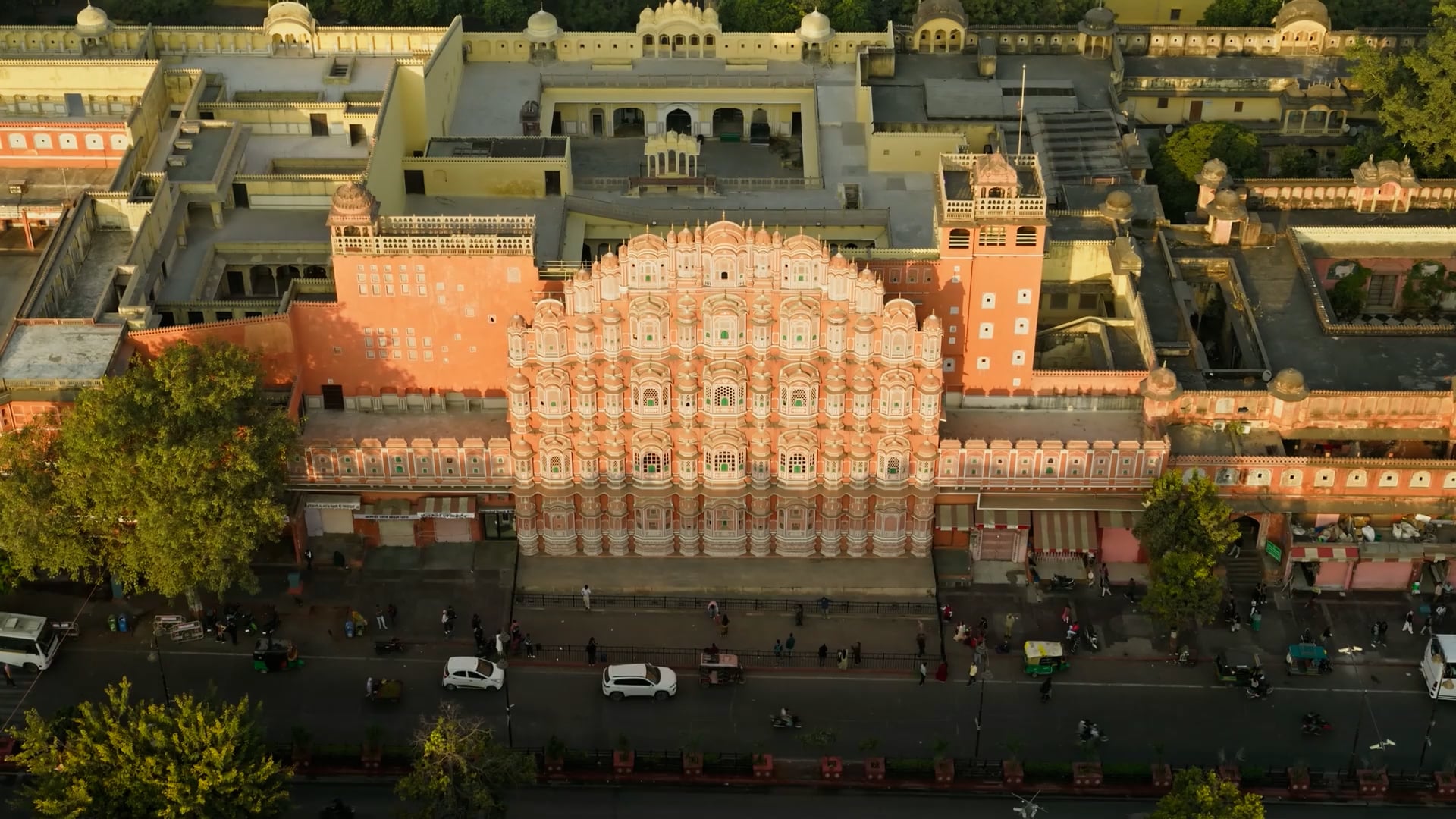 Hawa Mahal, India: Tur drone di 