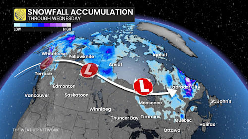 First blizzard warning of the season for major Canadian highway
