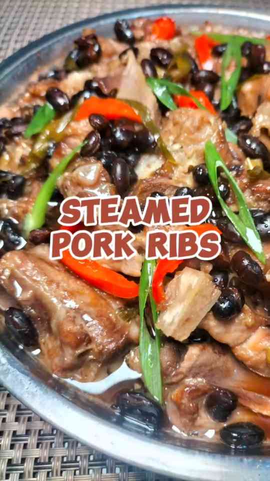 A homemade steamed pork ribs recipe with Asian flavor