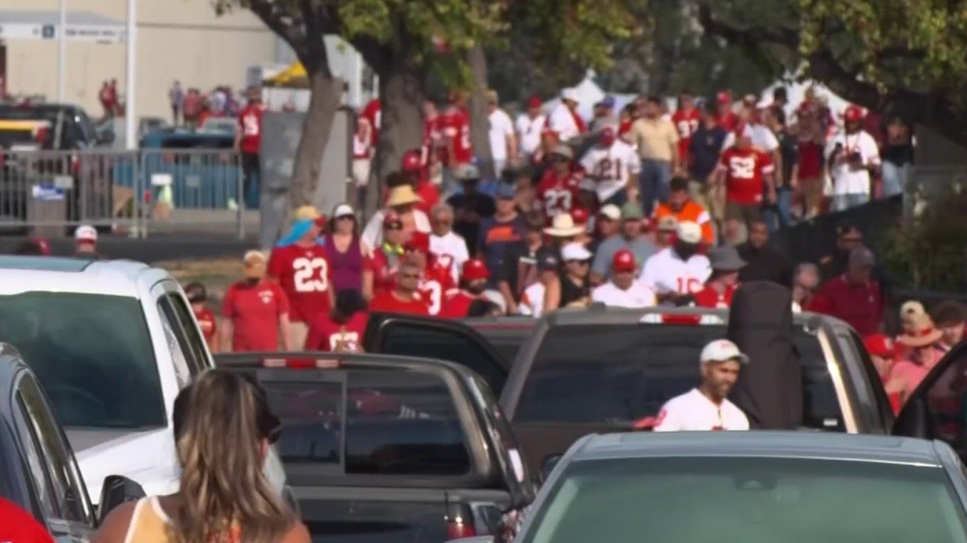 Heat wave hits Santa Clara during 49ers-Broncos game