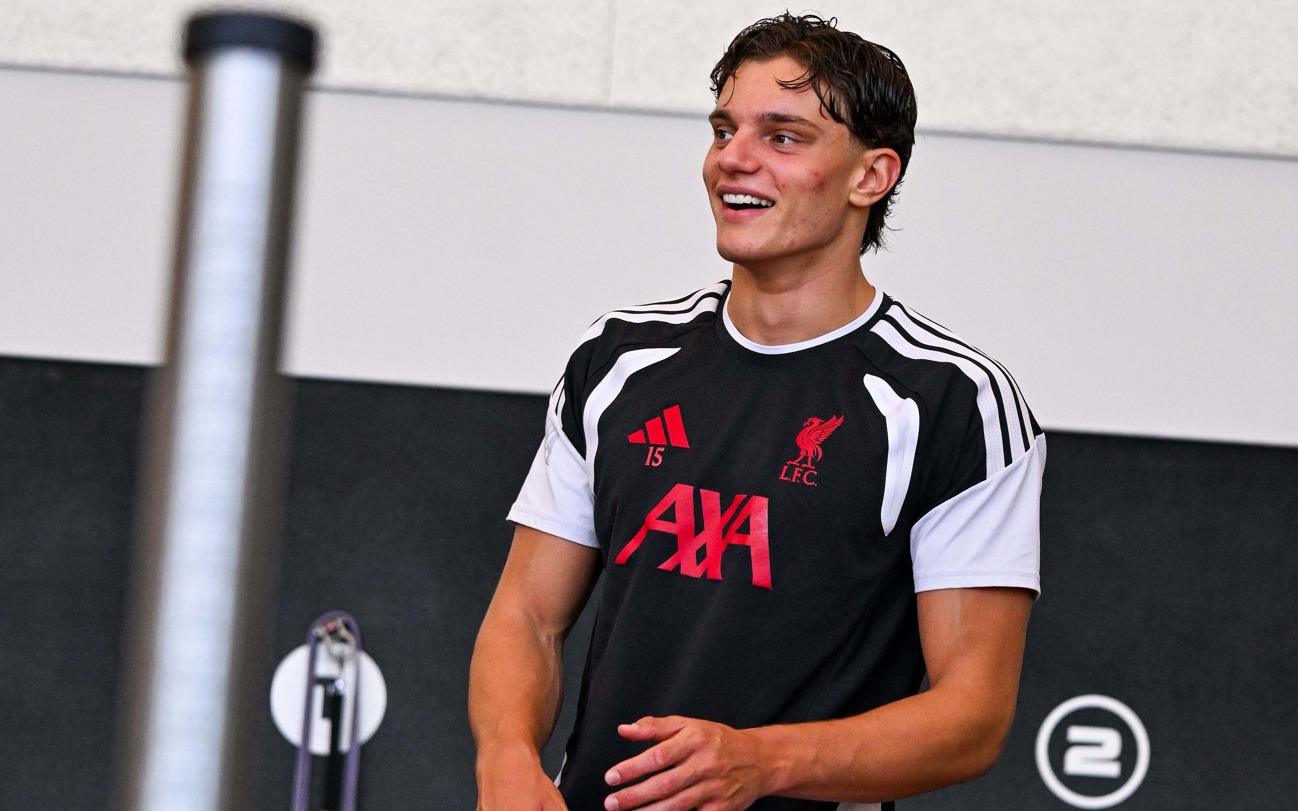 Comeback close: Giovanni Leoni should be back in action for Liverpool this month (Getty)