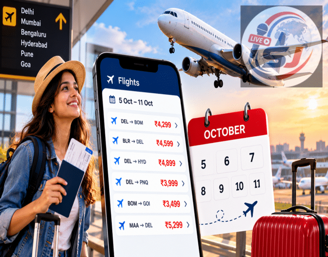 Cheapest flight tickets from October 5 to 11: Check routes and fares
