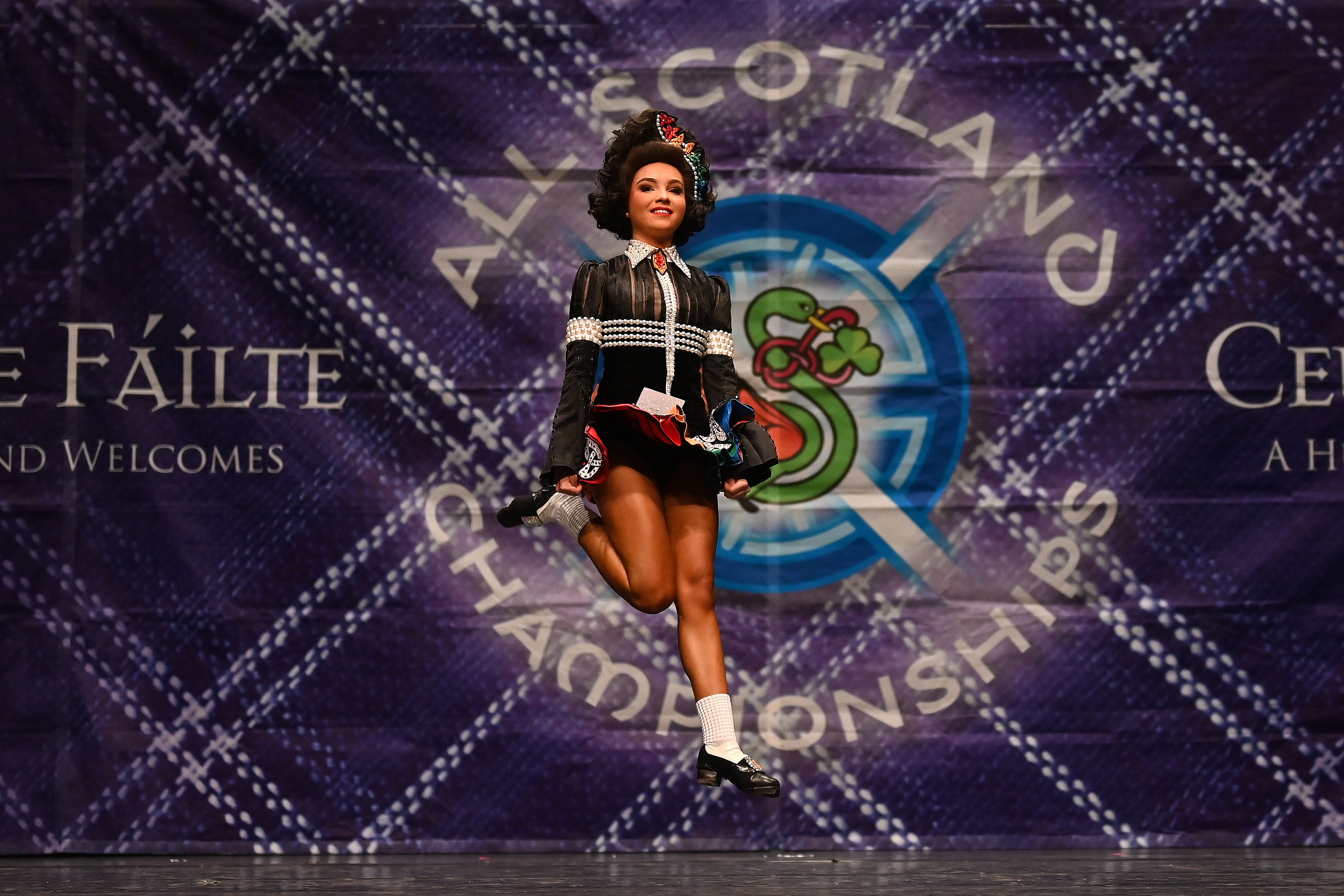 Behind the scenes at the All Scotland Irish Dance Championships