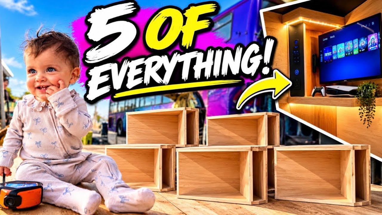 Building five structures instead of one