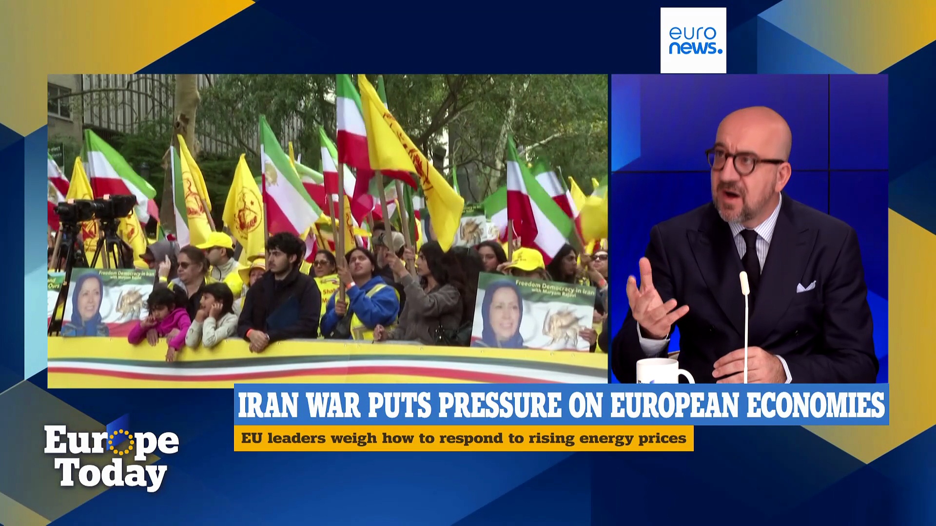 Iran war: 'Europe not being at the table is a failure', Charles Michel says