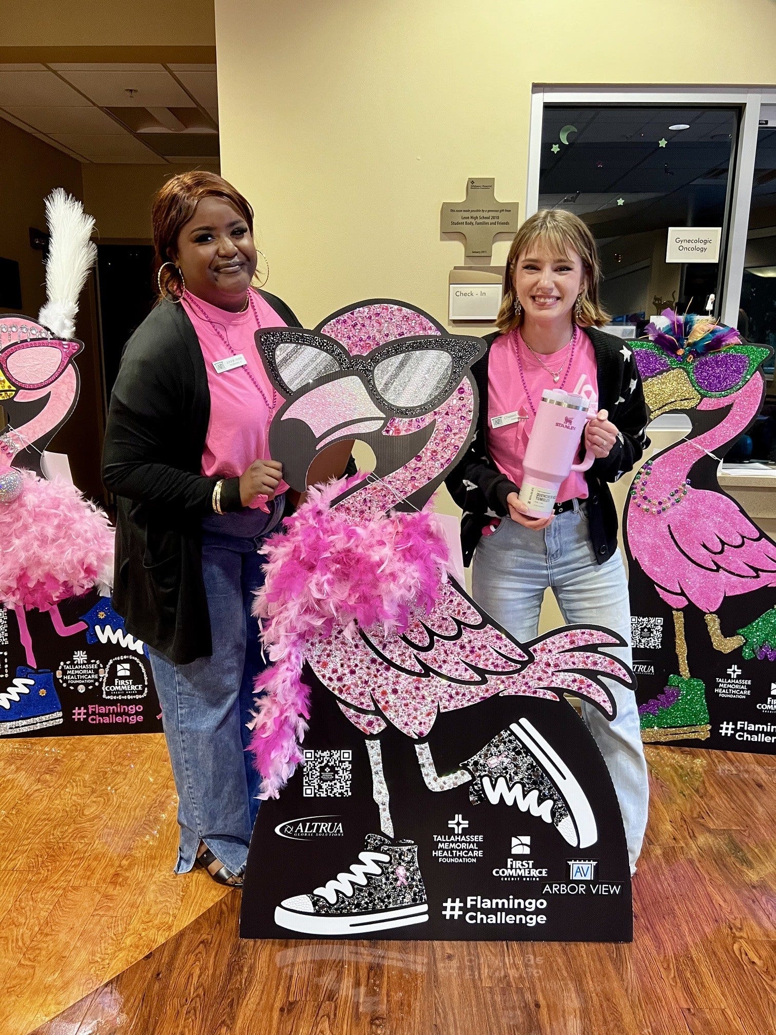 Flamingo Challenge fundraiser supports breast cancer patients