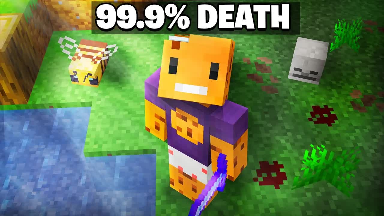 I survived 100 days on a hardcore Minecraft SMP