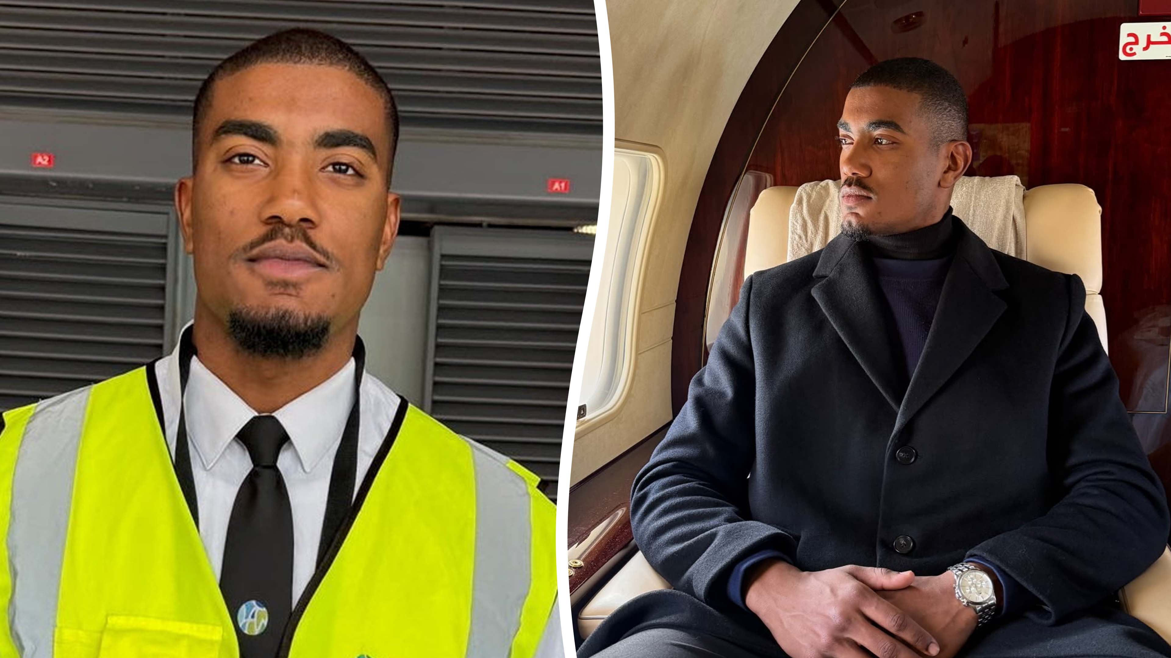 Security guard signs modelling contract after working London Fashion Week