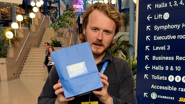What's inside the Tory party conference goody bags