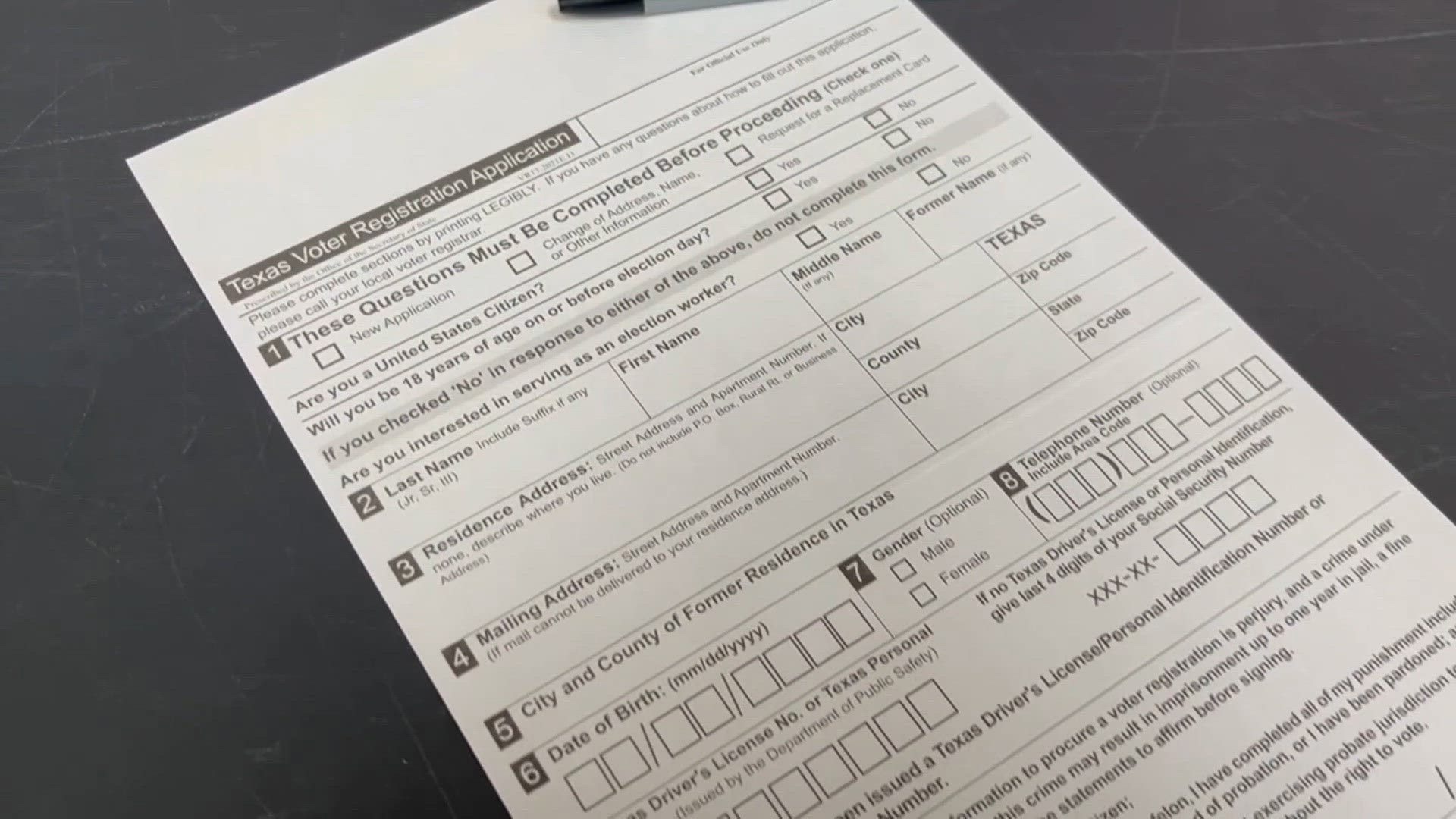 Oct. 5 is last day to register to vote in Texas midterm elections