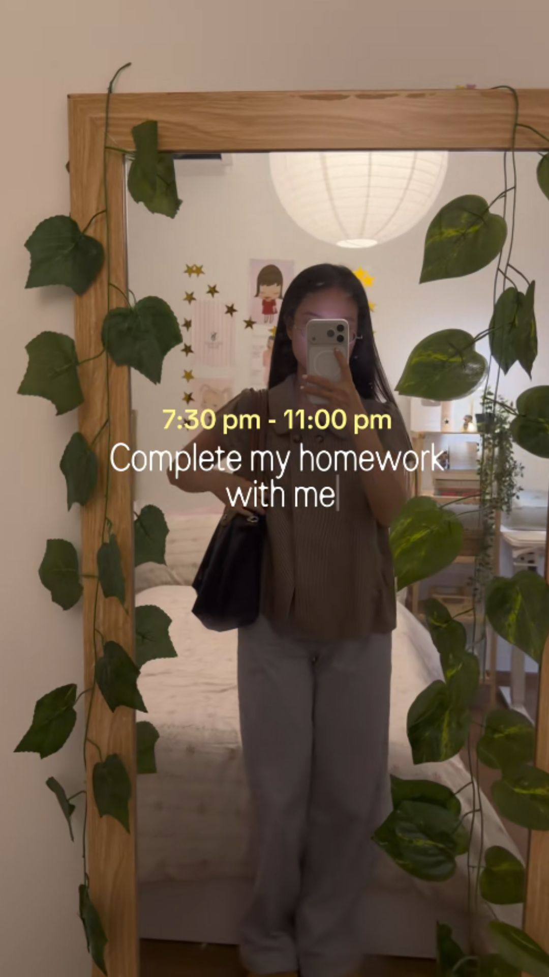 A productive homework session with an AI writing tool