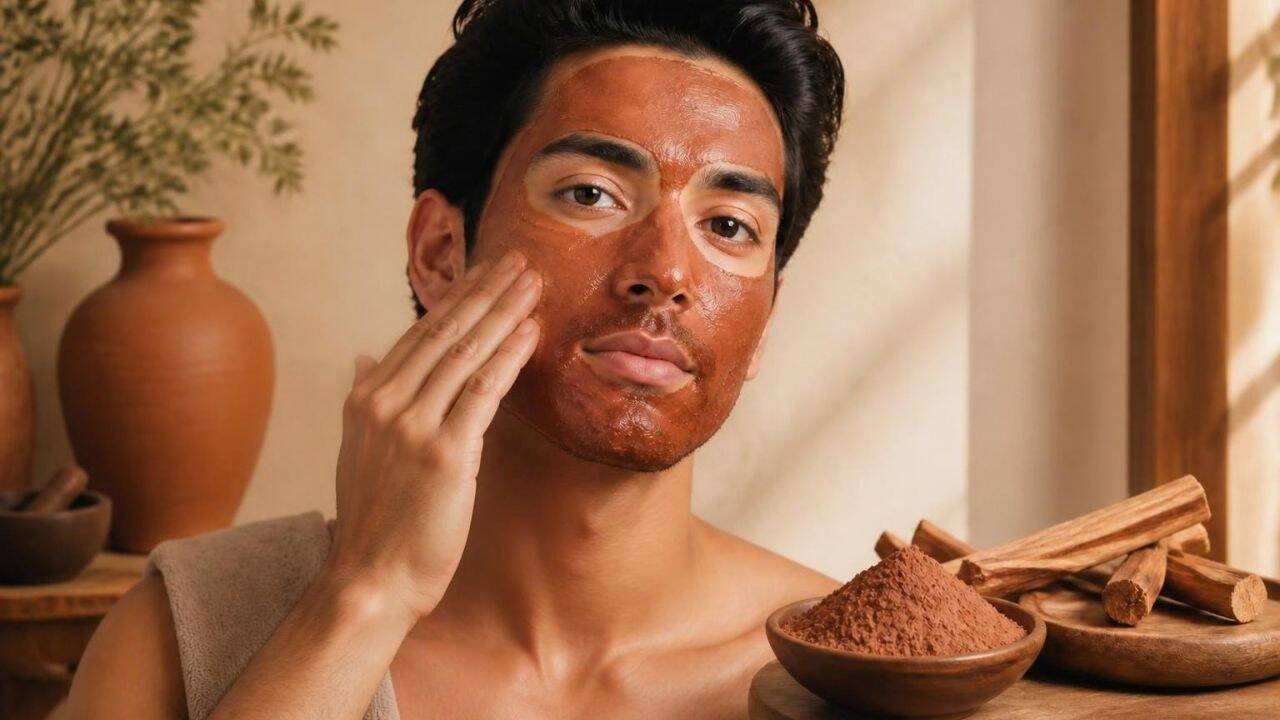 Two-ingredient face pack: Red chandan calms acne and dark spots