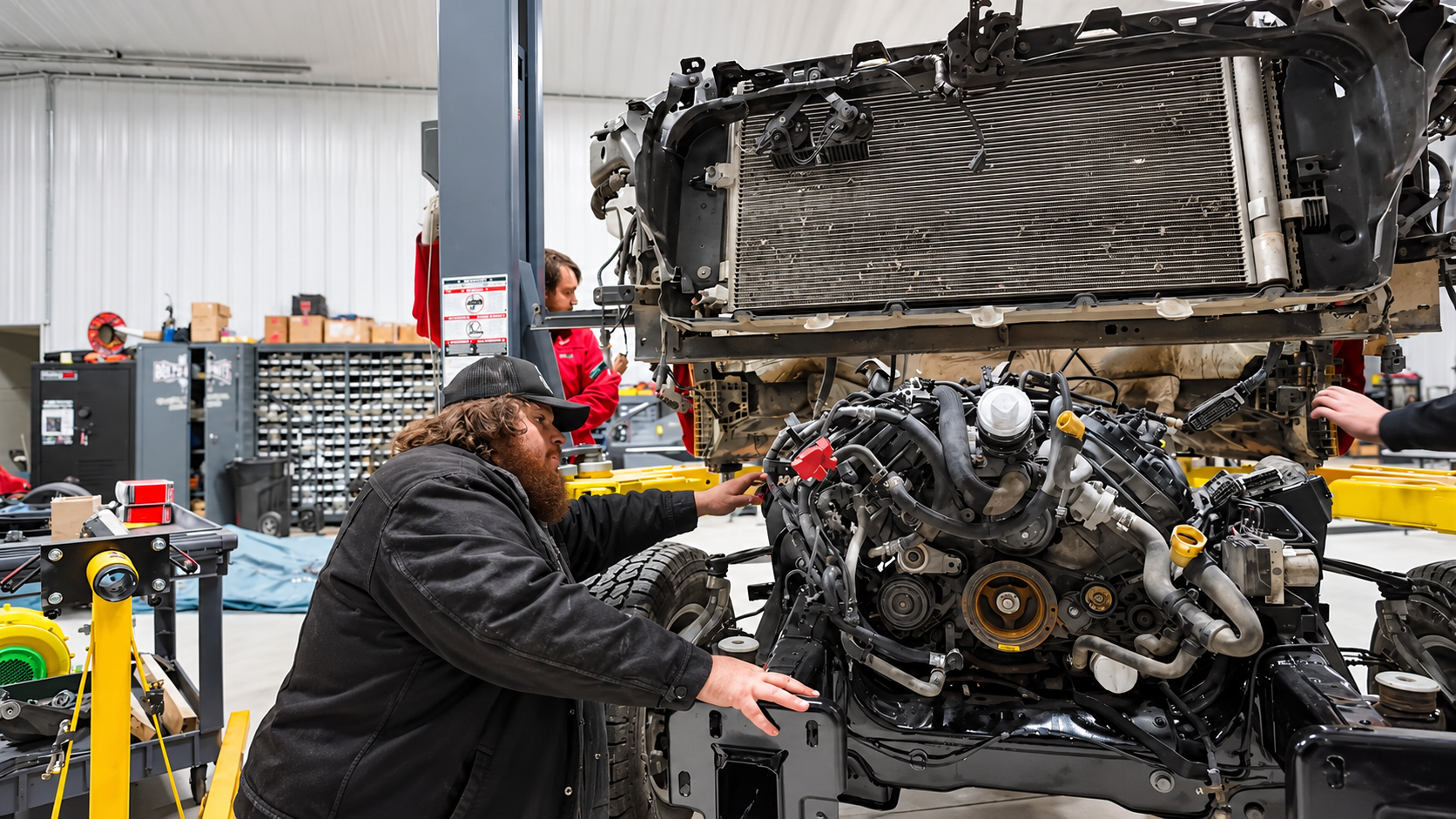 They cut an F-150 in half and removed 11.5 inches then turned it into a ...
