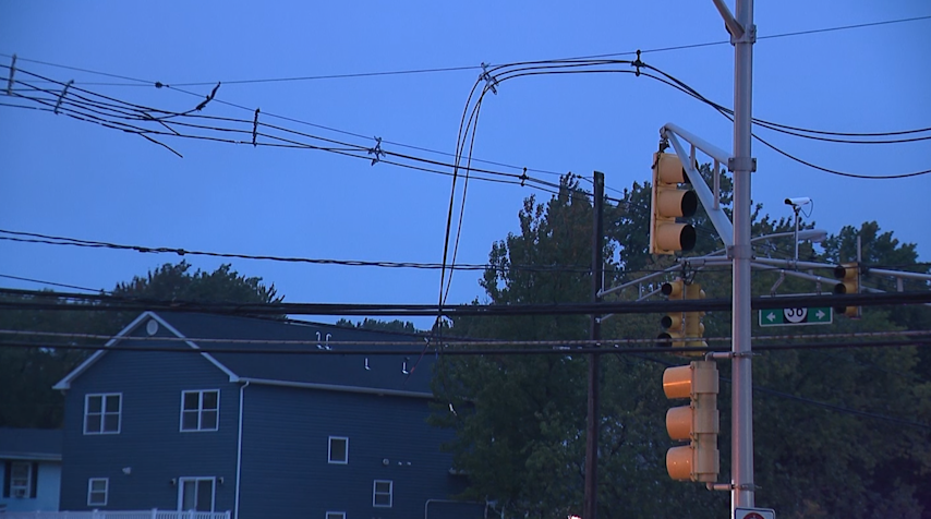 Route 36 intersection blocked in Union Beach after transformer failure ...