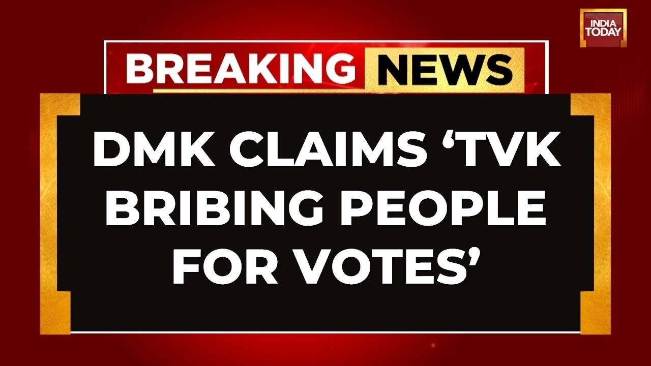 DMK, Left accuse TVK of bribing Dharapuram voters as by-poll ...
