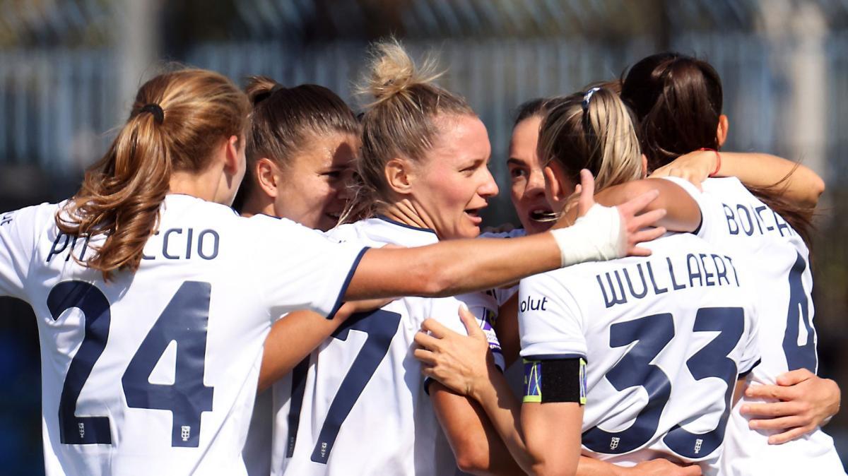 Como 1907 femminile, vittoria a Napoli al 95' firmata Riola Xhemaili