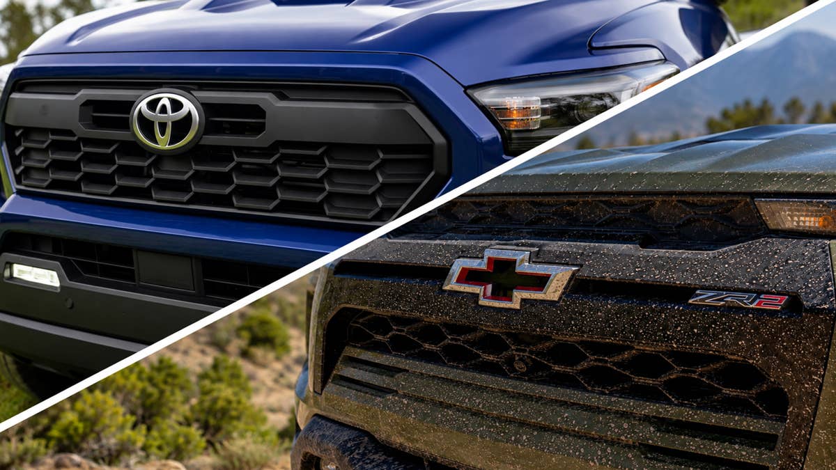Toyota Tacoma vs. Chevrolet Colorado efficiency: It's not even close