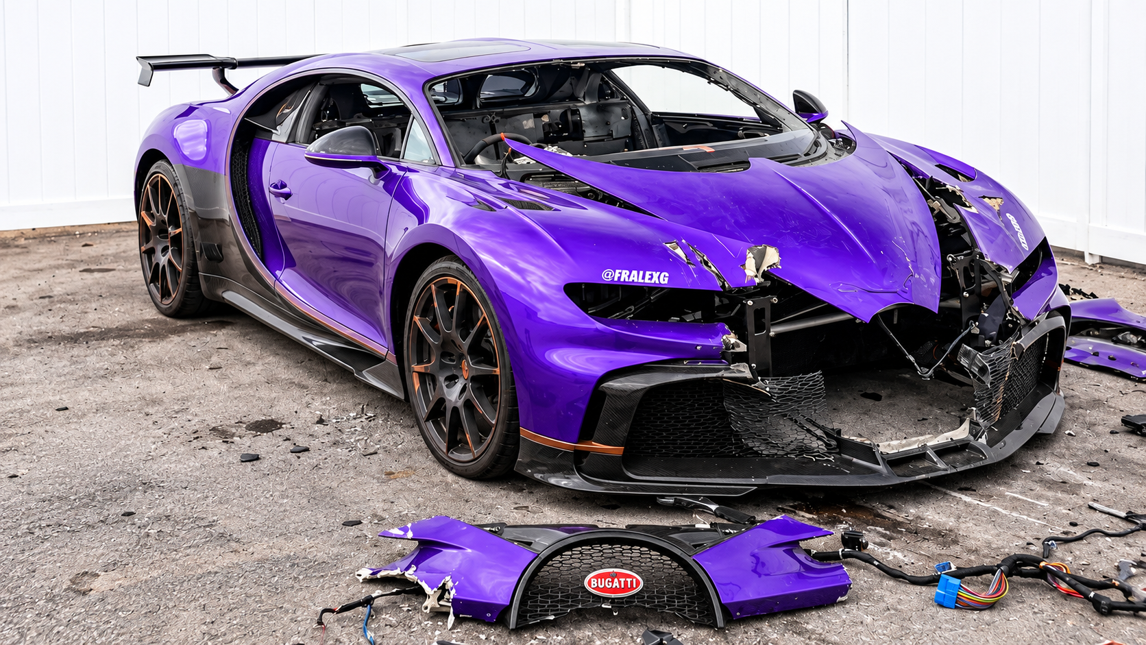 They refused to sell us parts for this wrecked car - so we made them ...