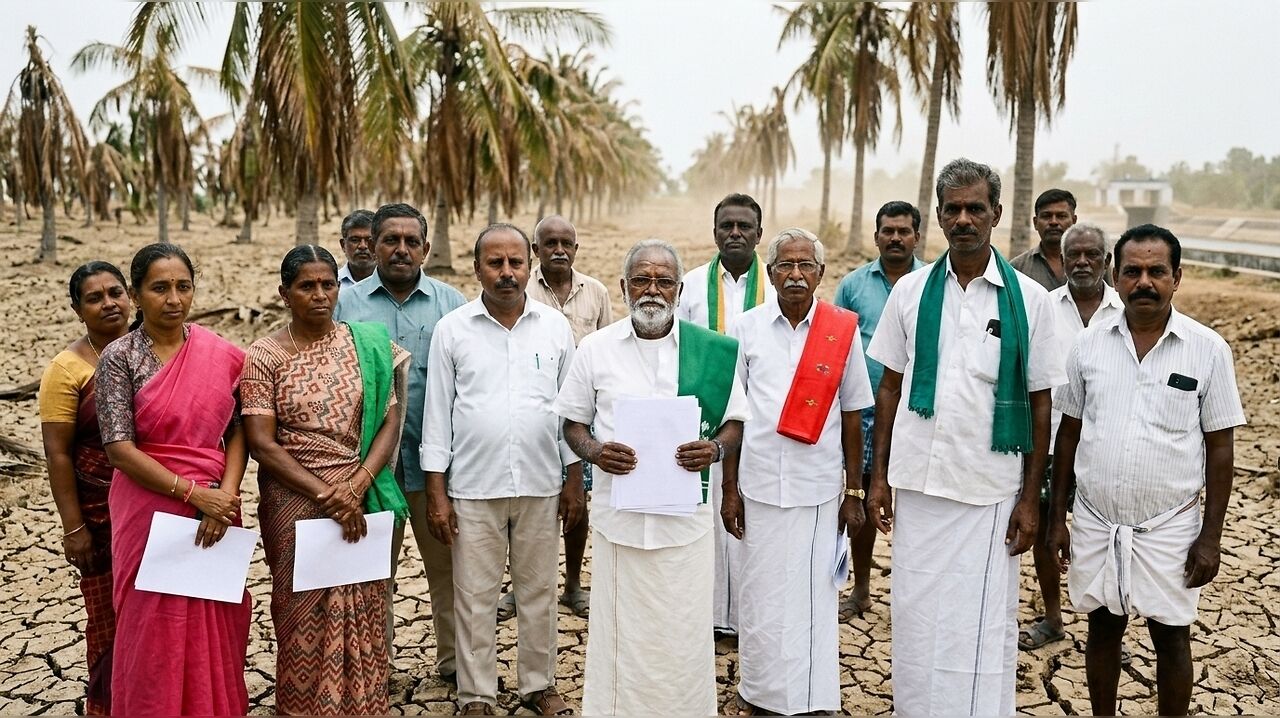 Erode farmers demand urgent water release for Lower Bhavani Ayacut