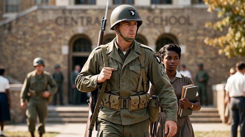Little Rock Nine - How the 101st Airborne protected civil rights