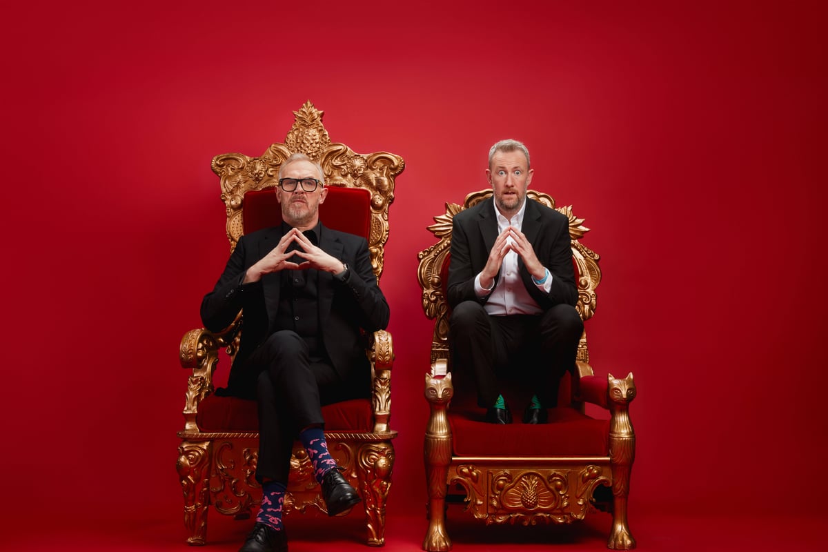 Greg Davies and Alex Horne announce Taskmaster’s first live UK show