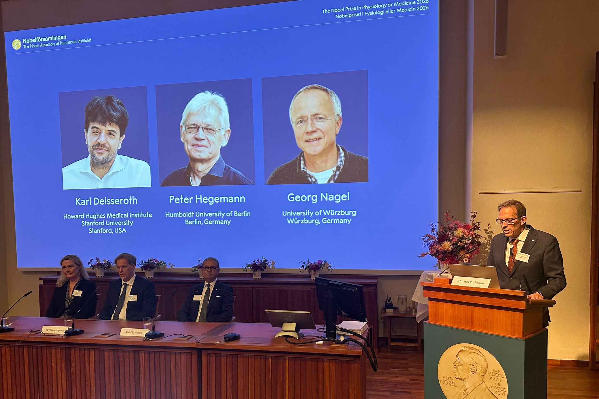 German duo, US scientist win Nobel medicine prize for brain research