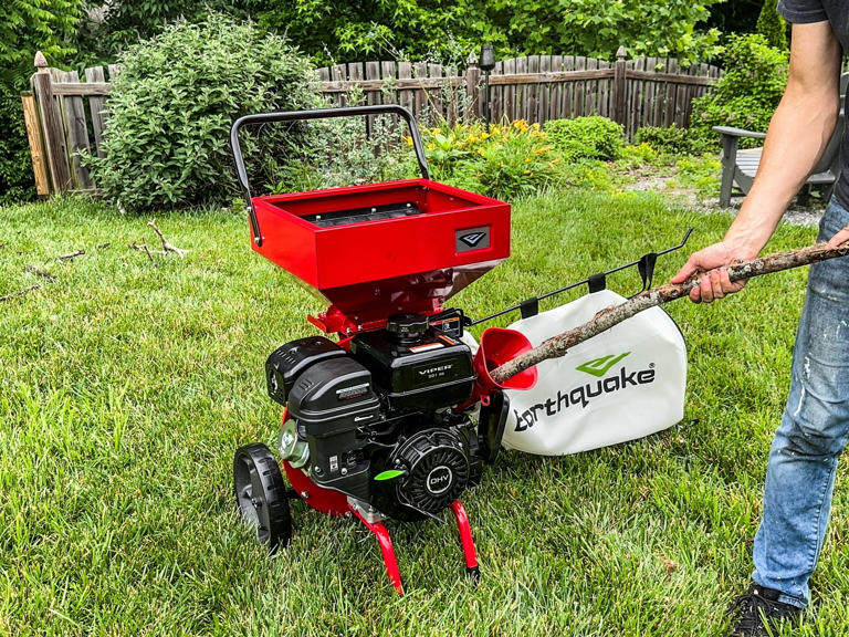 These wood chippers make quick work of branches, brush, and leaves
