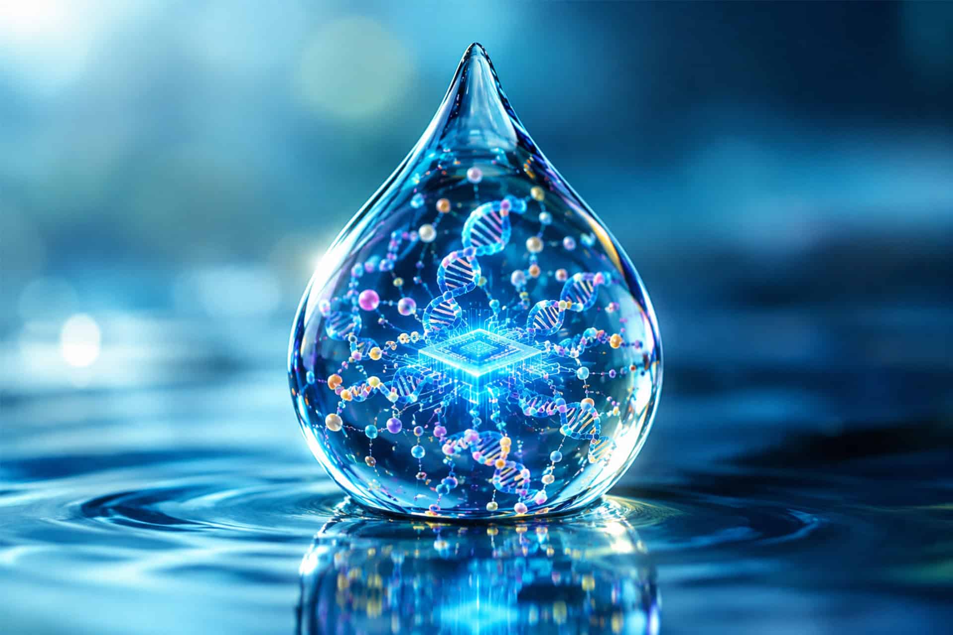Scientists created a computer inside a water drop using billions of DNA ...