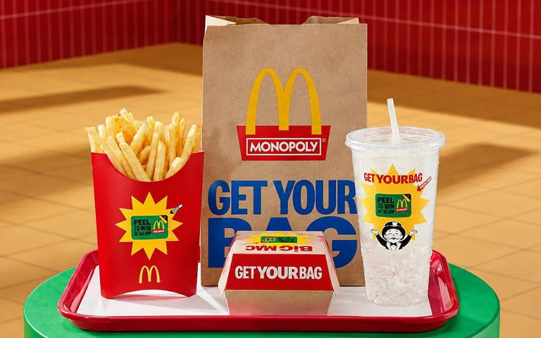 McDonald's Monopoly is coming back Oct. 6, and you could win $1 million