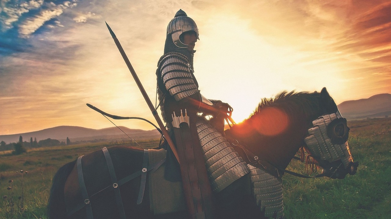 Medieval knights had a charger for battle and a getaway horse for escape