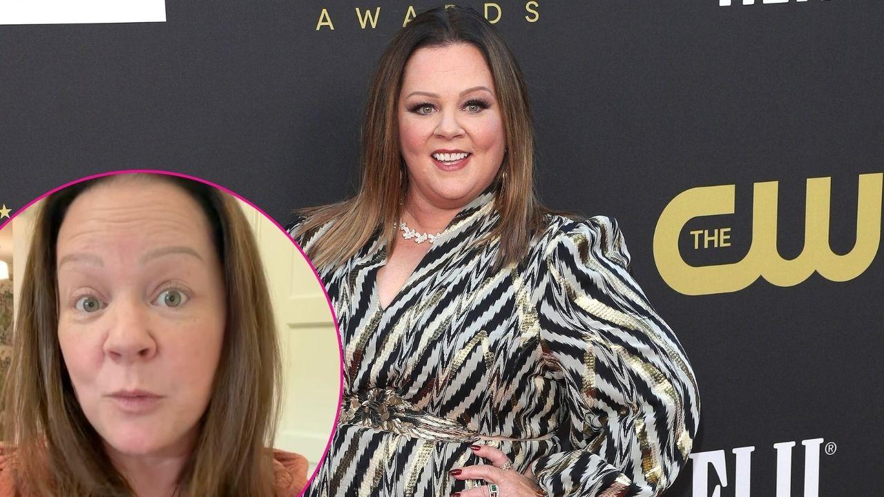 Melissa McCarthy goes makeup-free as she jokes about her 'typical ...