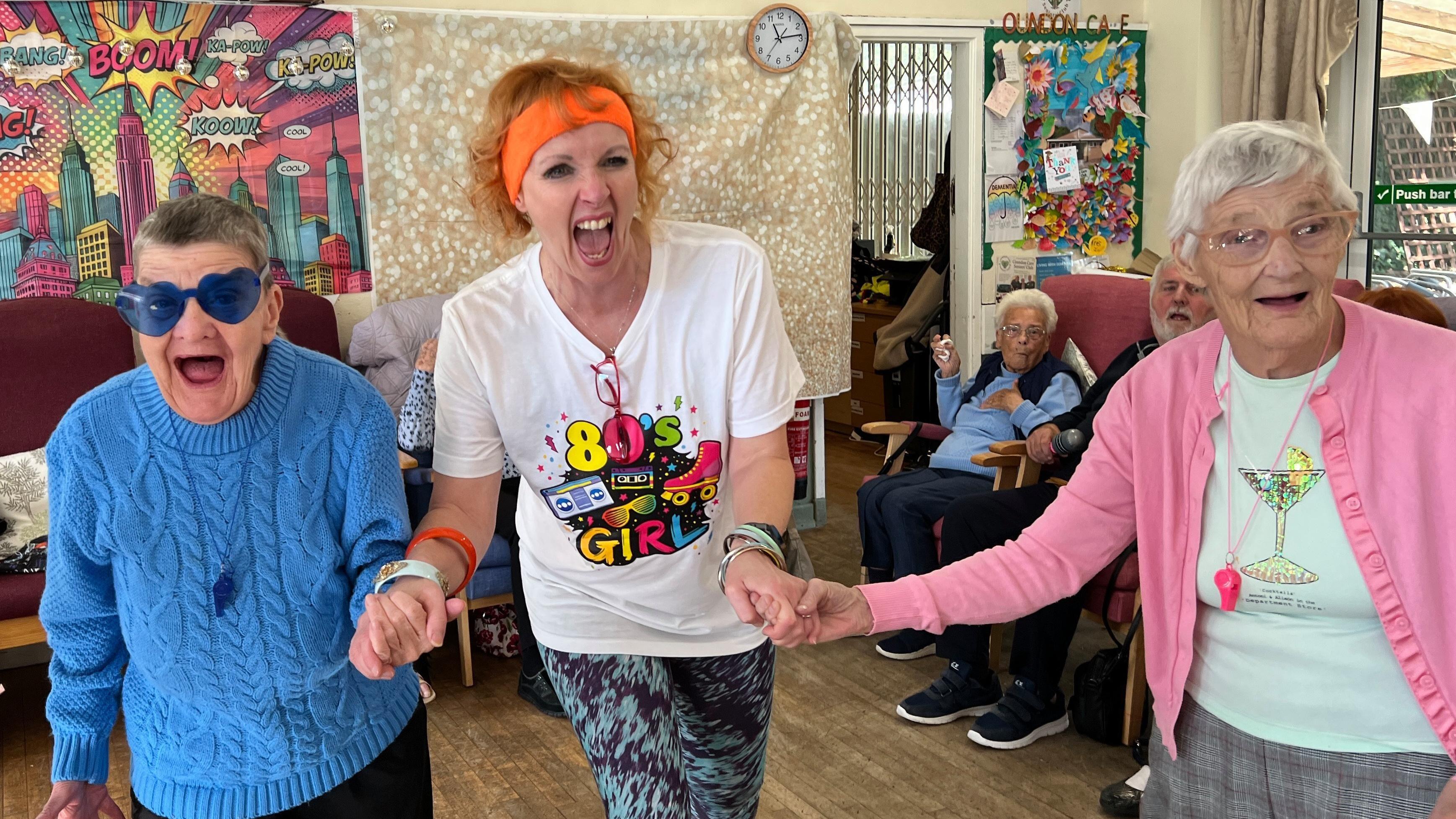 If I can walk, I can dance says 94-year-old viral hit