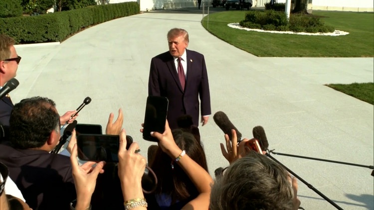Trump heads back to Texas as attention turns to November midterms