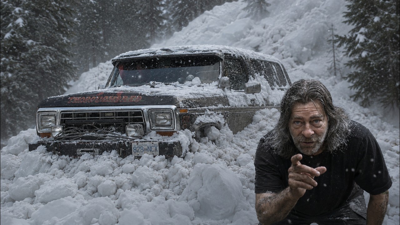 Surviving an avalanche in my bushcraft truck
