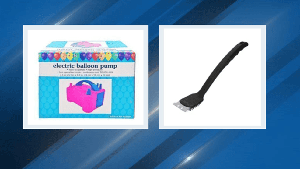 Walmart grill brushes, Dollar Tree balloon pumps recalled over safety ...