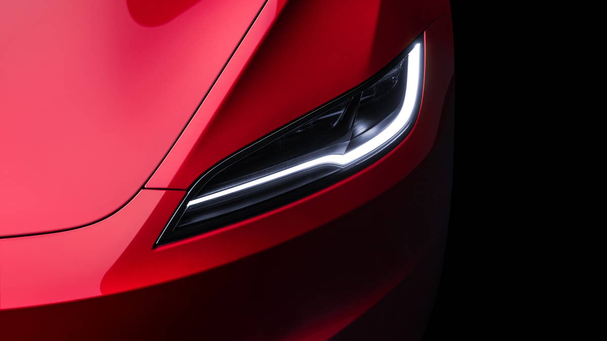 Tesla upgrades some Model 3 headlights without touching the car