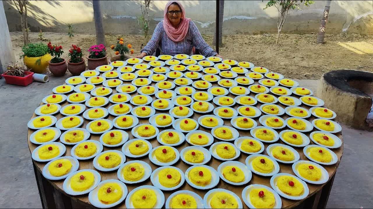 Village granny turns simple bread into an incredible fluffy dessert
